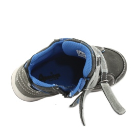 Scarpe sportive alte American Club ES, grigio blu 5