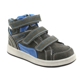 Scarpe sportive alte American Club ES, grigio blu 1