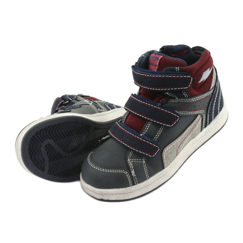 Scarpe sportive alte American Club ES blu navy 3