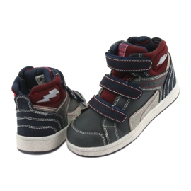 Scarpe sportive alte American Club ES blu navy 2
