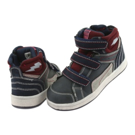 Scarpe sportive blu navy High American Club ES27 2
