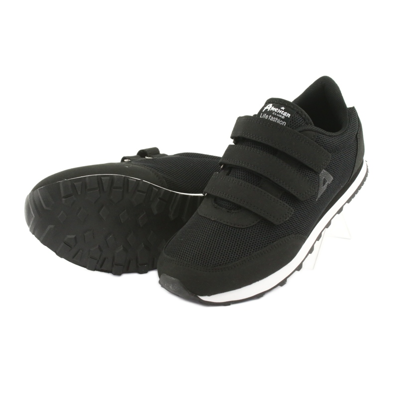 Scarpe sportive nere American Club WT25 nero 4