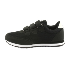 Scarpe sportive nere American Club WT25 nero 2