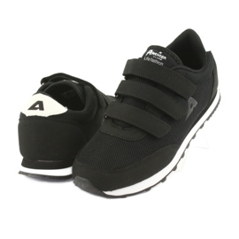 Scarpe sportive nere American Club WT25 nero 3