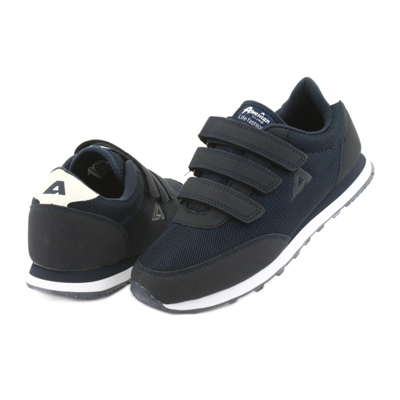 Scarpe sportive blu navy American Club WT25 4