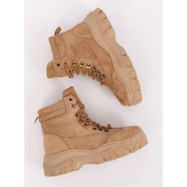Trappers stivali sportivi marroni 1967 Khaki marrone 2