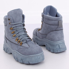 Blu 1967 stivali sportivi blu grigio 1