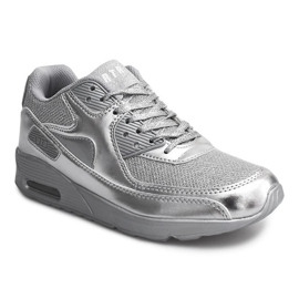 Scarpe da corsa sportive D1-19 Argento grigio 1