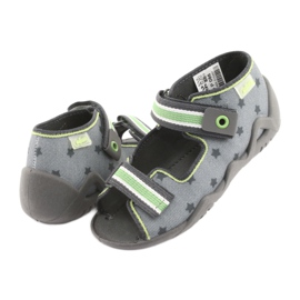 Scarpe per bambini Befado gialle 250P086 grigio verde 4