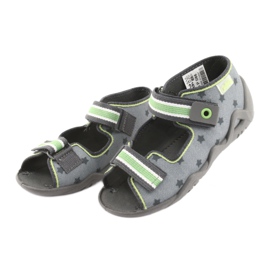 Scarpe per bambini Befado gialle 250P086 grigio verde 3