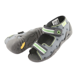 Scarpe per bambini Befado gialle 250P086 grigio verde 5