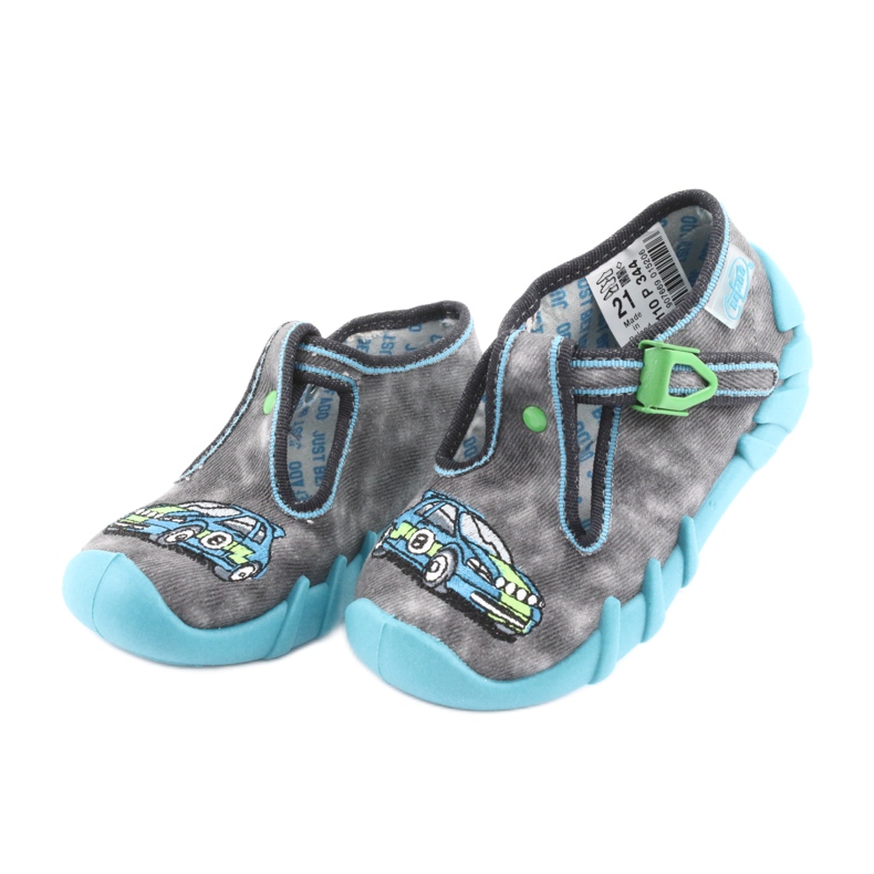 Scarpe per bambini Befado 110P344 blu grigio 3