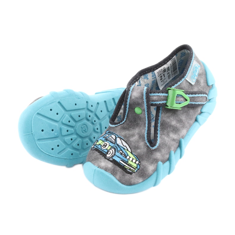 Scarpe per bambini Befado 110P344 blu grigio 5