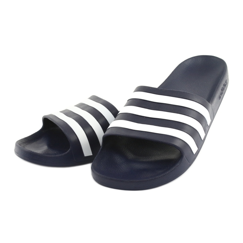 Ciabatte Adidas Adilette Aqua M F35542 bianco blu navy 3