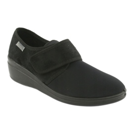 DR.ORTO Ciabatte da donna Befado con velcro, pu 033D002, nero 1