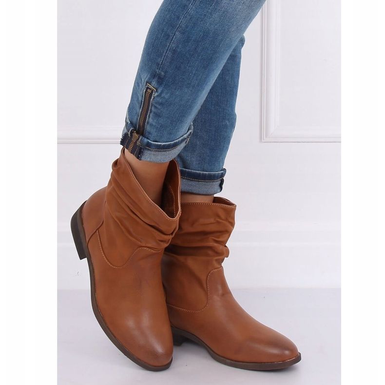 Cammello 1127-PA Stivali da donna color cammello marrone 1