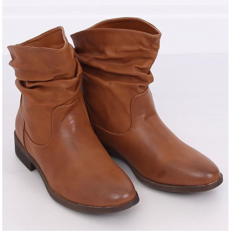 Cammello 1127-PA Stivali da donna color cammello marrone 2