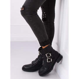 Stivali neri militari 688-A14 Black nero 2