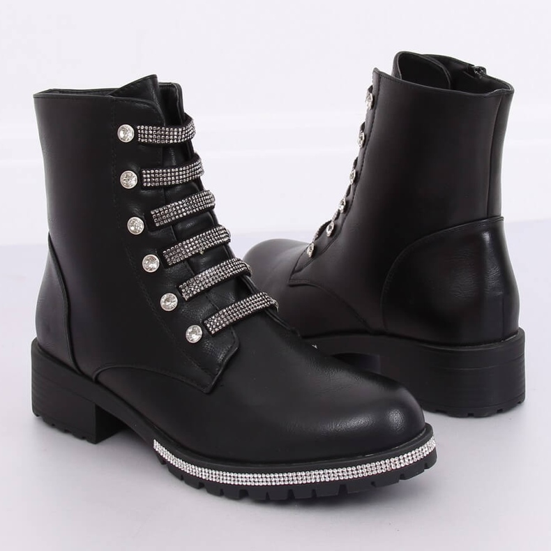 Stivali militari neri CH1818-1 Black nero 1