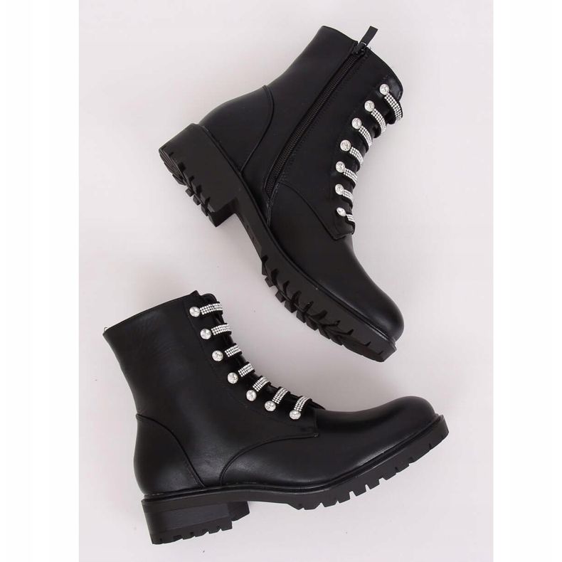Stivali militari neri NC876 Black nero 1