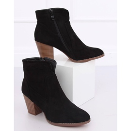 Stivali neri con tacco alto YL96006 Nero 1