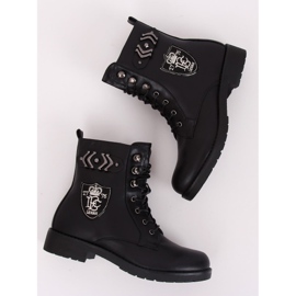 Stivali militari da lavoro neri X535 Black nero 2
