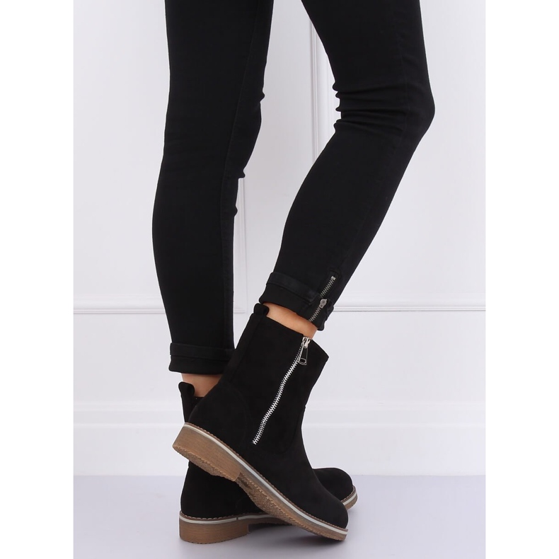 Stivali bassi da donna neri 0-255 Black nero 2