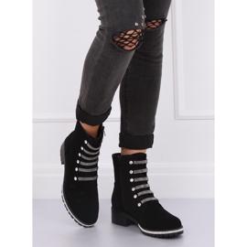Stivali militari neri CH1818-2 Black nero 1