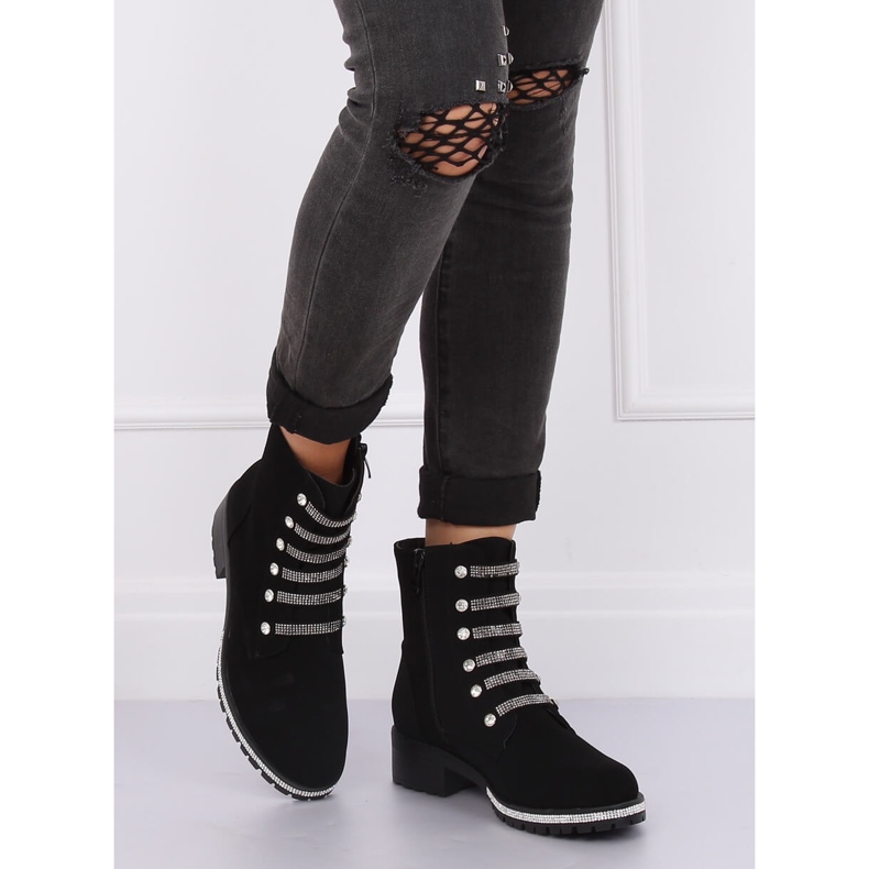 Stivali militari neri CH1818-2 Black nero 1