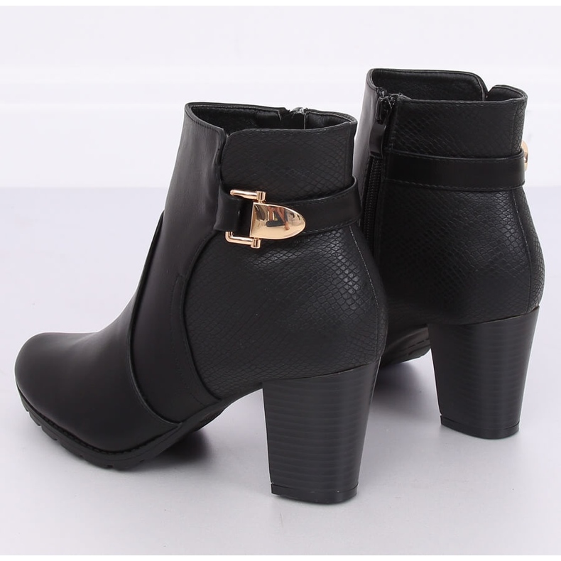 Stivali neri con tacco alto F168 Black nero 1