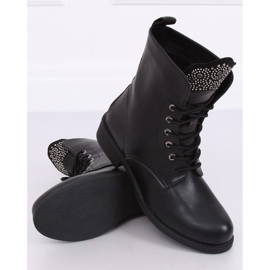 Stivali militari neri 7369-PA Black nero 2