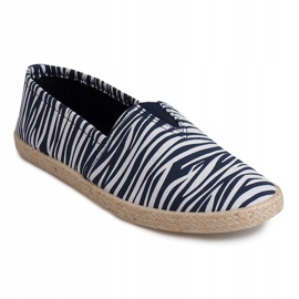 Espadrillas di lino TC-15 Sneakers blu 1