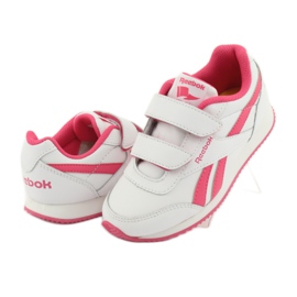 Reebok Royal Classic Jogger 2.0 2V Jr V70469 bianca rosso 4