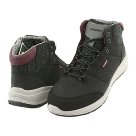 Grisport Scarpe sportive in pelle nera nero 3