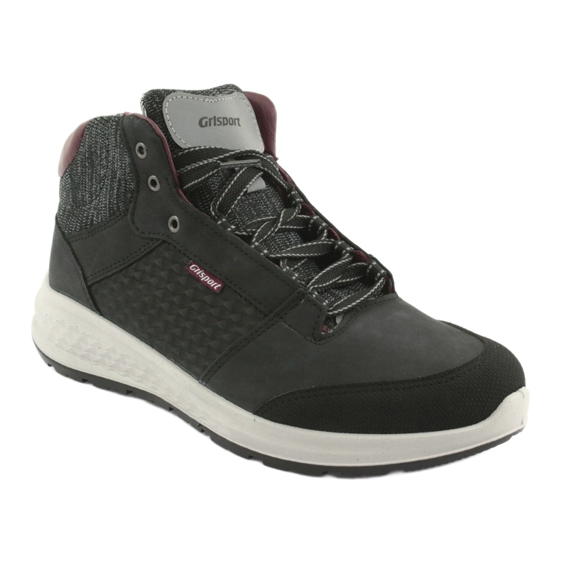 Grisport Scarpe sportive in pelle nera nero 1