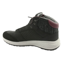 Grisport Scarpe sportive in pelle nera nero 2