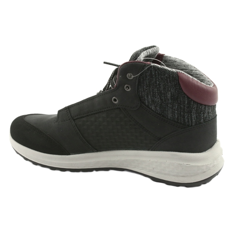 Grisport Scarpe sportive in pelle nera nero 2