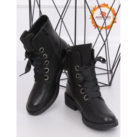 Stivali stringati neri ZX2805 Black nero 1
