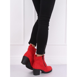 Stivali rossi sulla protezione W358 Red rosso 2