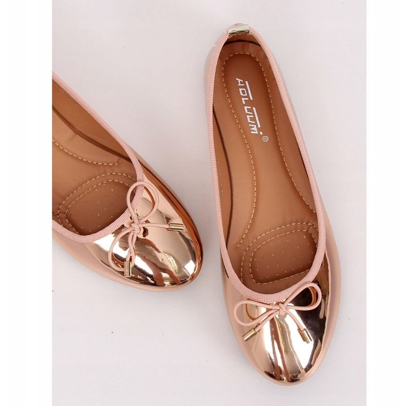 Ballerine metallizzate champagne 9988-139 Champagne rosa 1