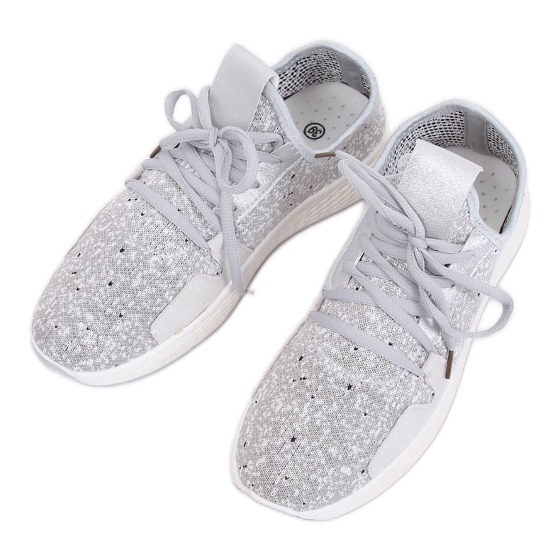Grigio AK28P Scarpe sportive grigie 2