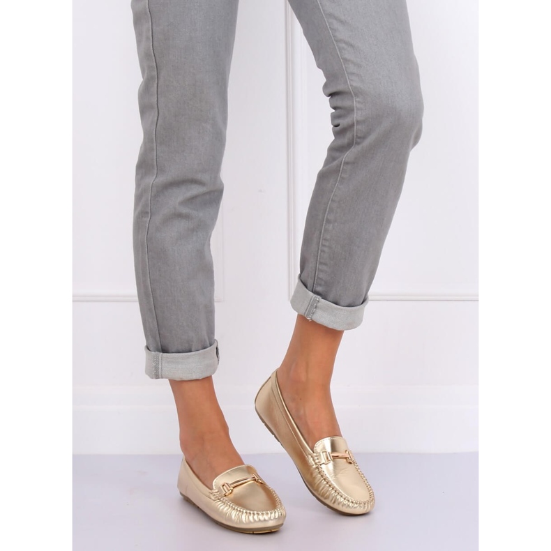 Mocassini da donna oro L7189A Oro d'oro 1
