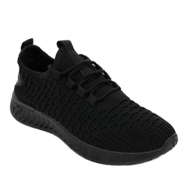 Scarpe sportive nere BF102 nero 1