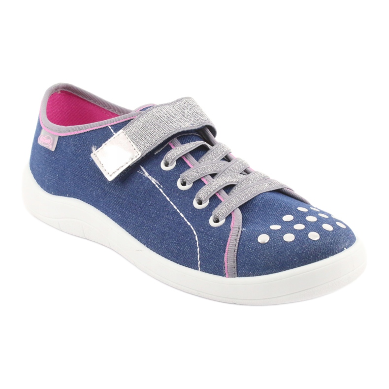 Scarpe per bambini Befado 251Q109 blu rosa grigio 1
