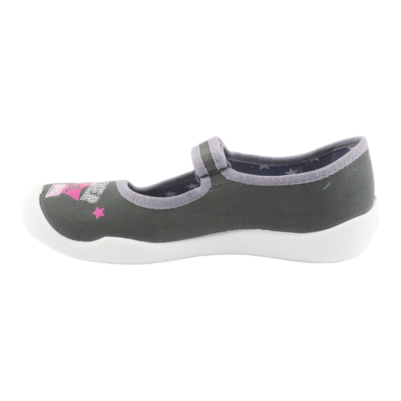 Scarpe per bambini Befado 114Y370 rosa grigio 2