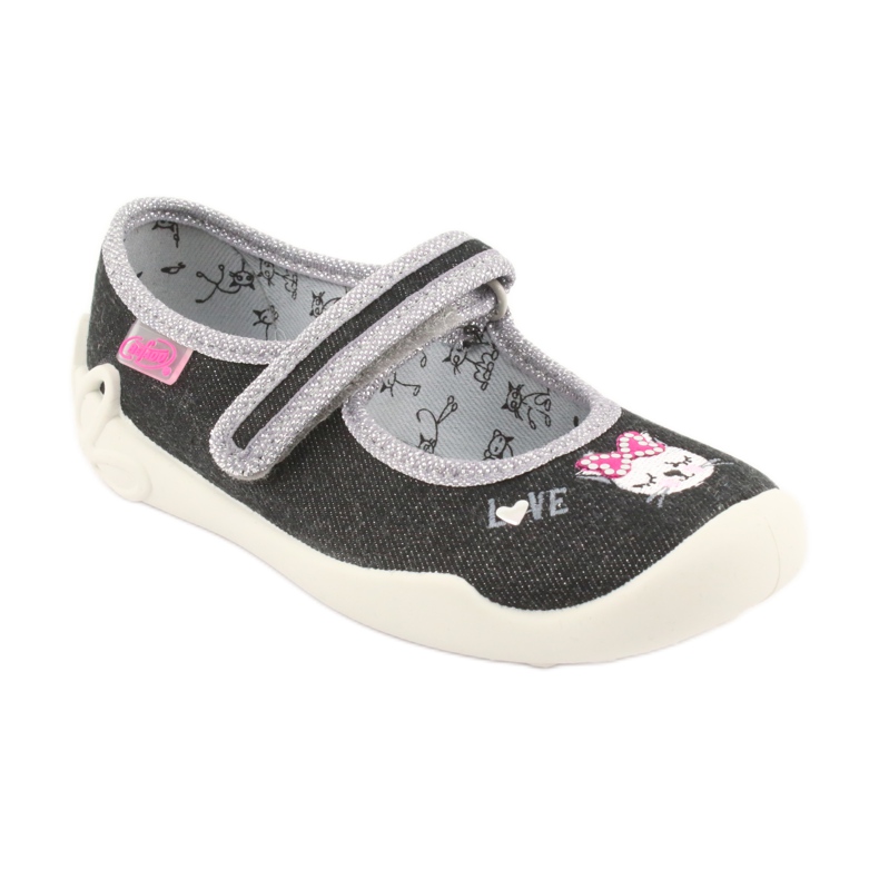 Scarpe per bambini Befado 114X353 nero grigio 2