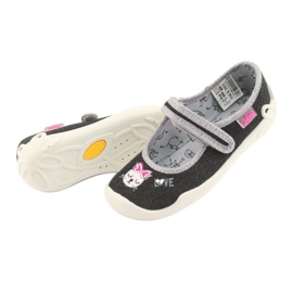 Scarpe per bambini Befado 114X353 nero grigio 4