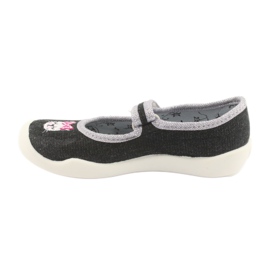 Scarpe per bambini Befado 114X353 nero grigio 2