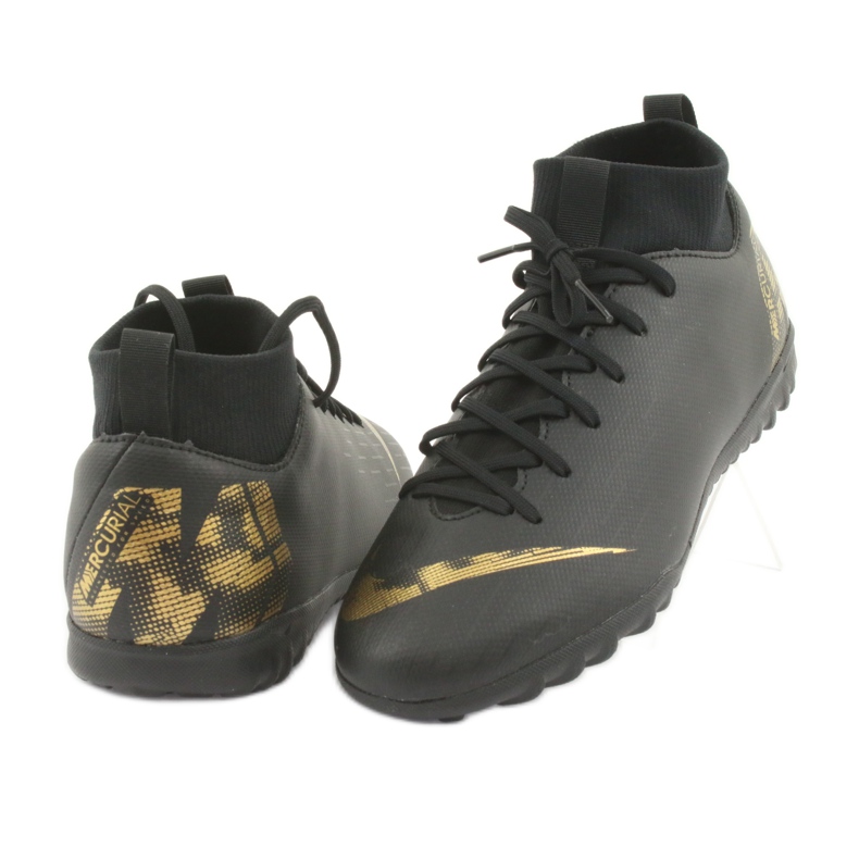 Nike Mercurial SuperflyX 6 Academy Gs Tf Jr AH7344-077 scarpe da calcio nero 3