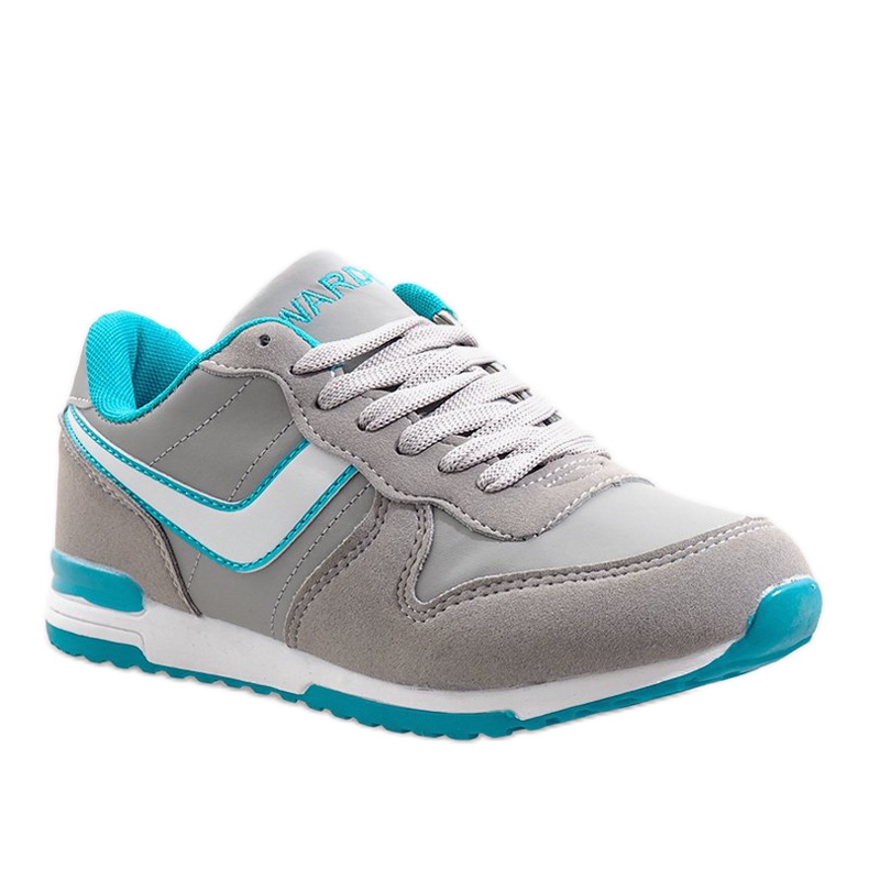 Sneakers sportive B1573-3 Grigie grigio 2
